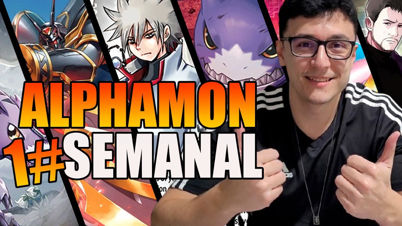 Alphamon Deck Digimon TCG - 1º Lugar Semanal BH