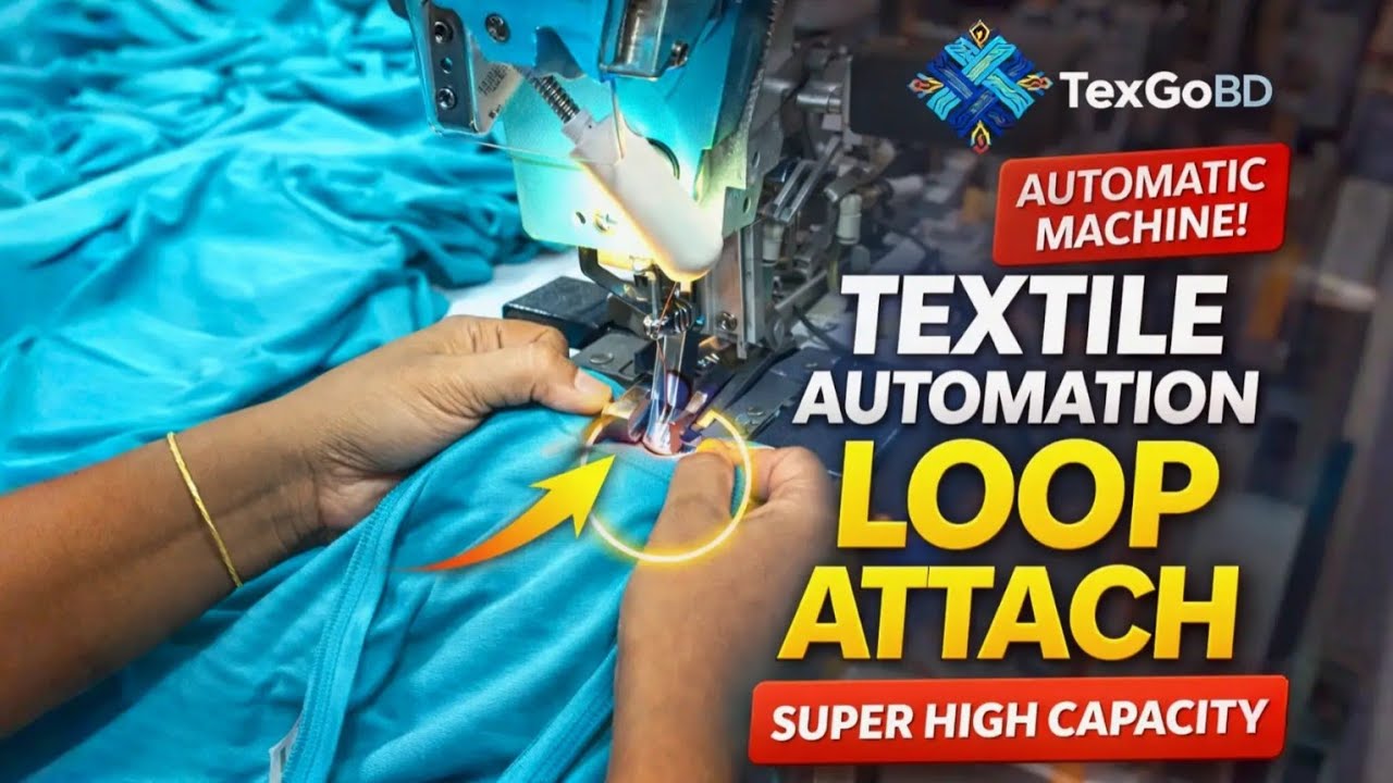 Automatic Loop attach at Both Shoulder by Loop Setter‎ -TexGoBD
