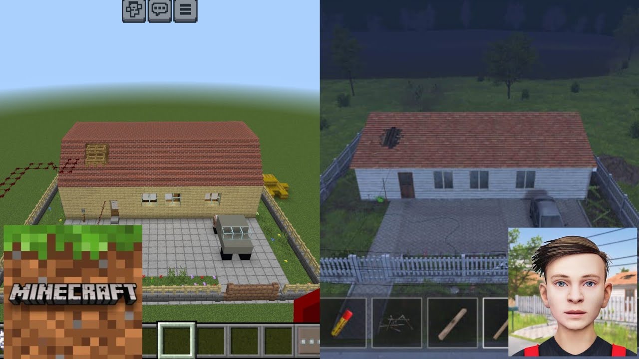 Я построил дом Андрея из Schoolboy Runaway в Minecraft