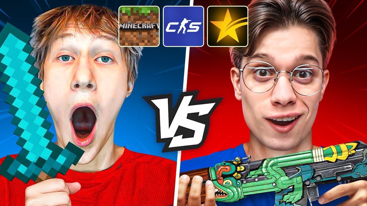 СЫГРАЛ 1 на 1 против УРАГАНА в ТРЕХ разных ИГРАХ(CS2,MINECRAFT,GTA5RP)