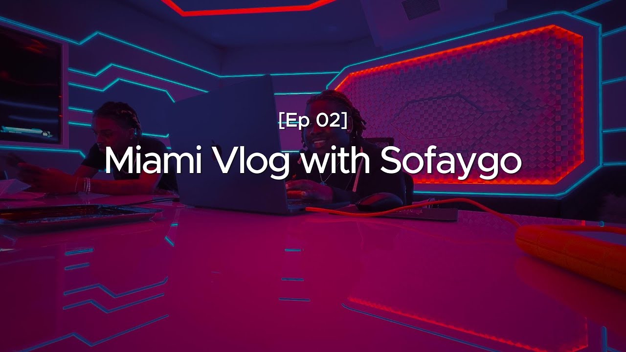 Miami Vlog w/ SoFaygo | Studio Cook ups