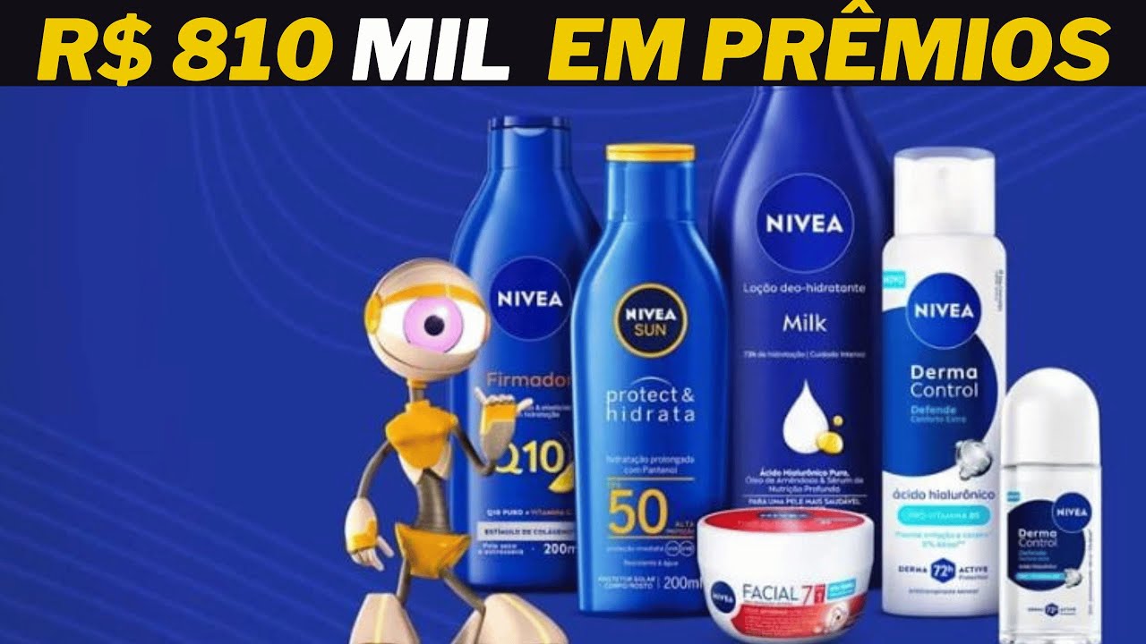 ✅ PROMO&Ccedil;&Atilde;O PELE CAMPE&Atilde; NIVEA l  Concorra a R$ 810 Mil de Pr&ecirc;mios