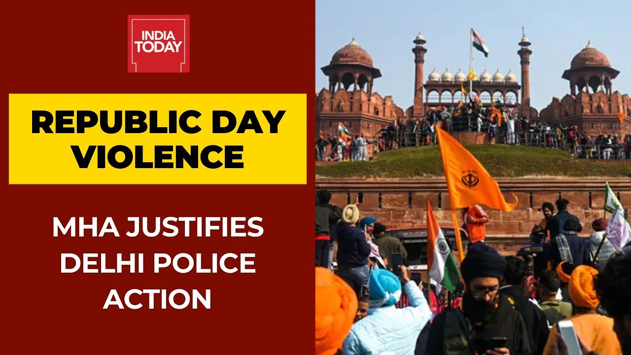 Republic Day Violence: MHA Submits Response, Justifies Delhi Police Action On Protesting Farmers