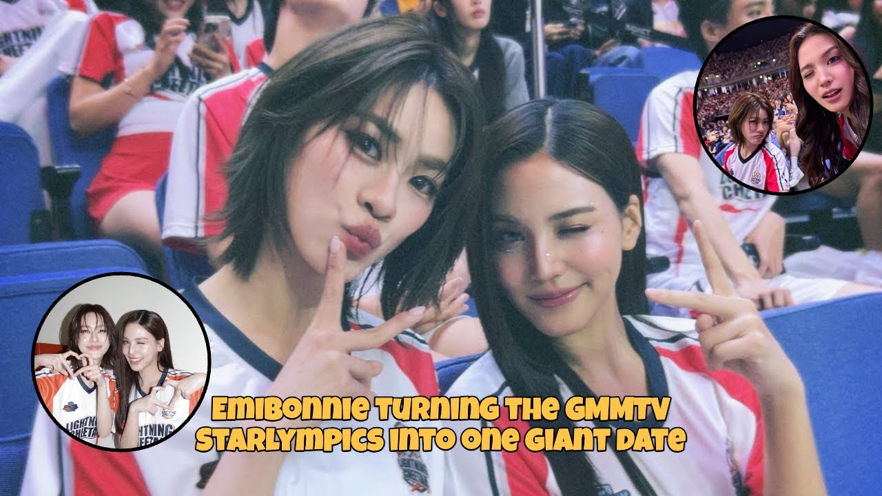 EmiBonnie turning the GMMTV Starlympics into one giant date