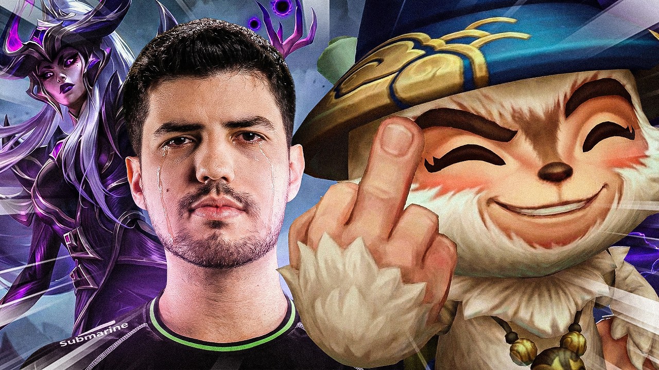 O ROBO ACHOU QUE PODIA PEGAR UM MAGO TOP PRA ME COUNTERAR...