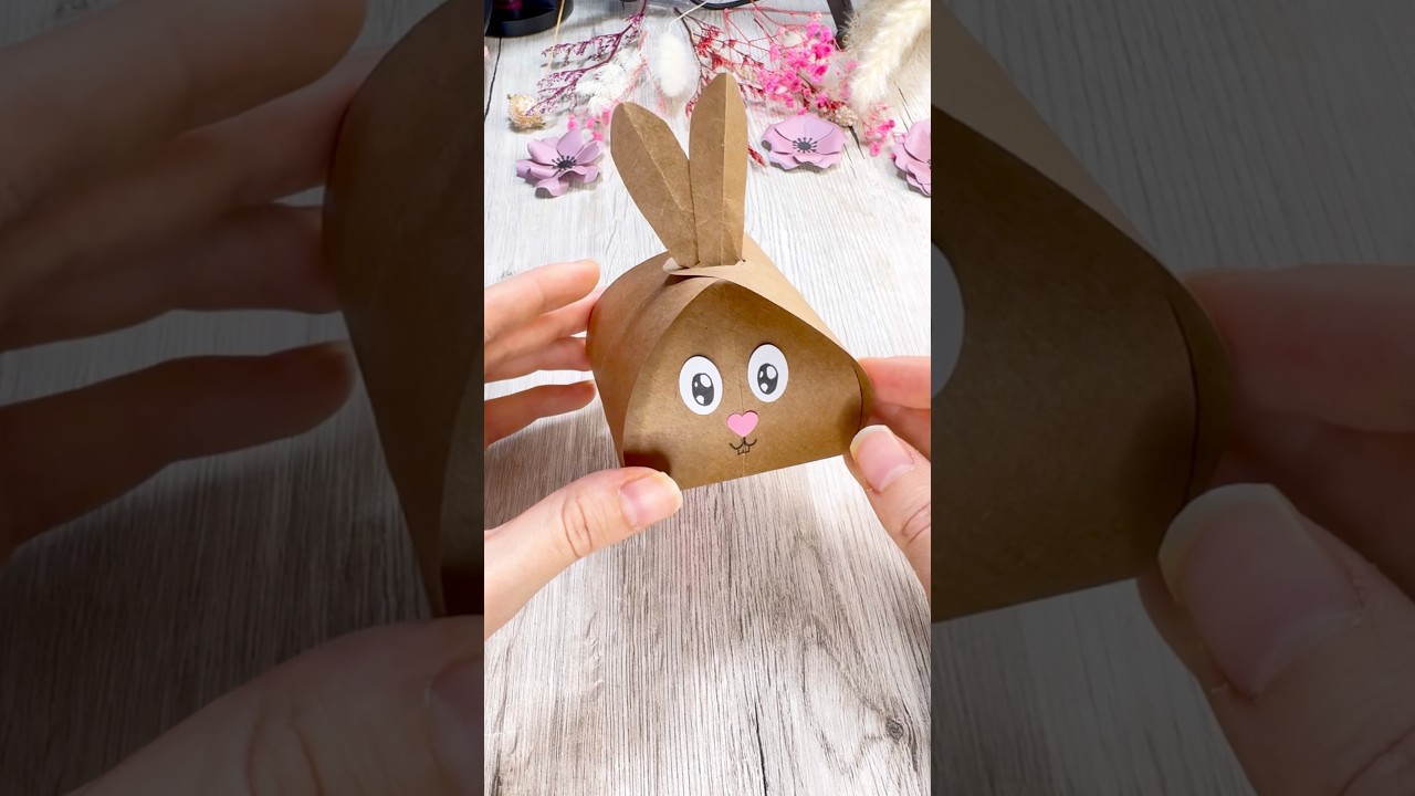 🌸So schnell und einfach k&ouml;nnt ihr ein s&uuml;&szlig;es Ostergeschenk basteln🌸 #bastelanleitung #diy #basteln