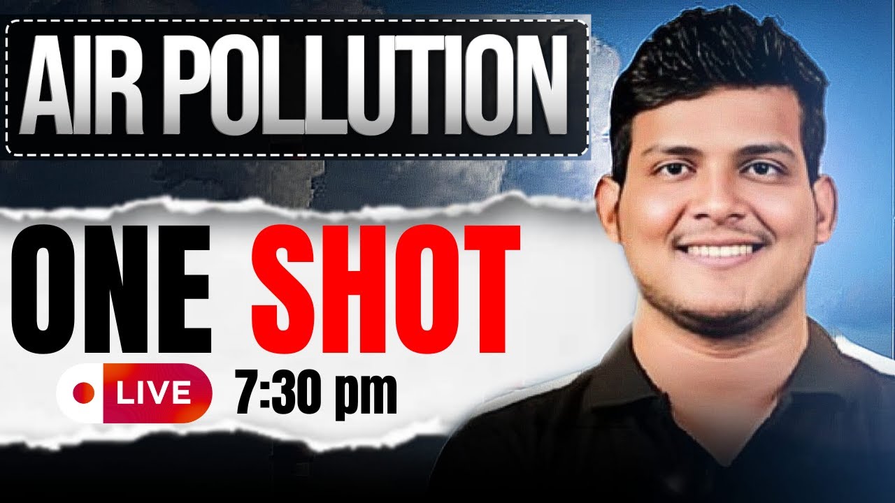 Air Pollution | Environmental Engineering | One Shot | Gate | ESE | SSC JE MAINS | Deependra Sir