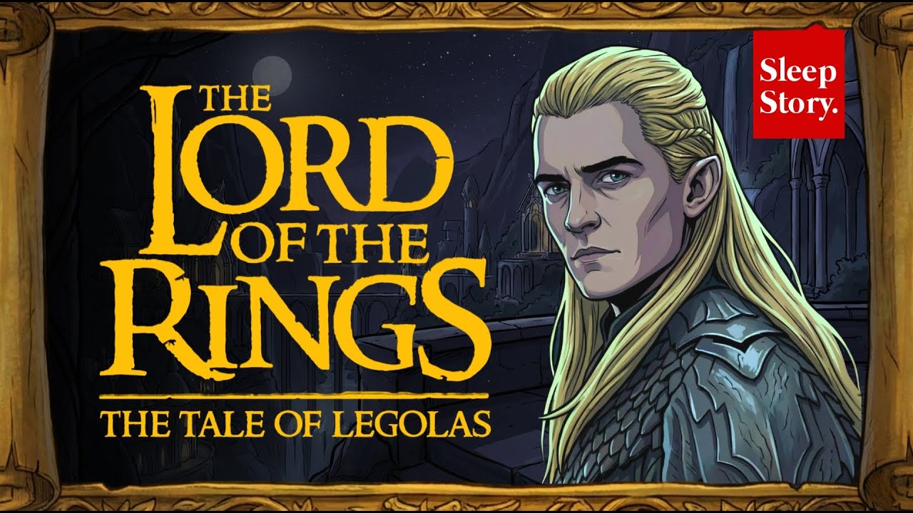 ✨ A FANTASY Bedtime Story : The Tale of Legolas | COZIEST Middle-earth Story for Sleep 😴