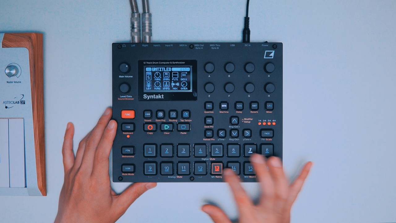 Okay, SYNTAKT is a Sampler Now | Syntakt | Elektron | Twinshot | House Music | DAWLESS | Beatmaking
