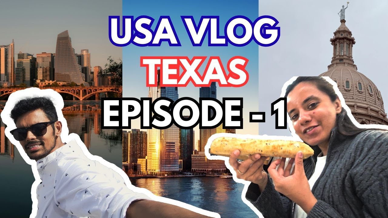 US Visa Process, First Impressions & Culture Shock | Flying from the UK to AUSTIN, TEXAS | USA VLOG