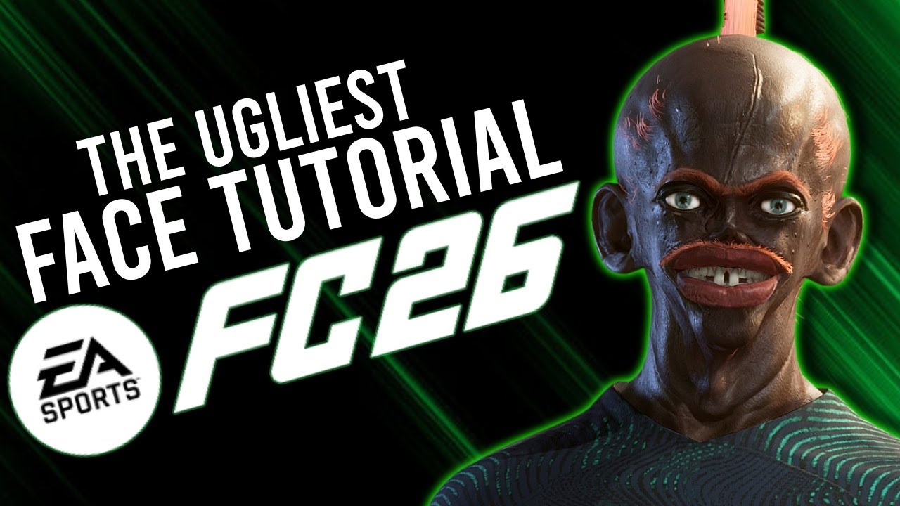 EA FC 26 | THE UGLIEST FACE | Pro Clubs & Career Mode Face Creation