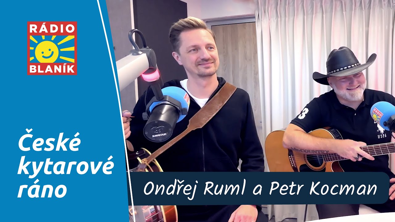 🎸 Kytarové ráno plné hitů Michala Tučného: Dorazili Petr Kocman a Ondřej Ruml!