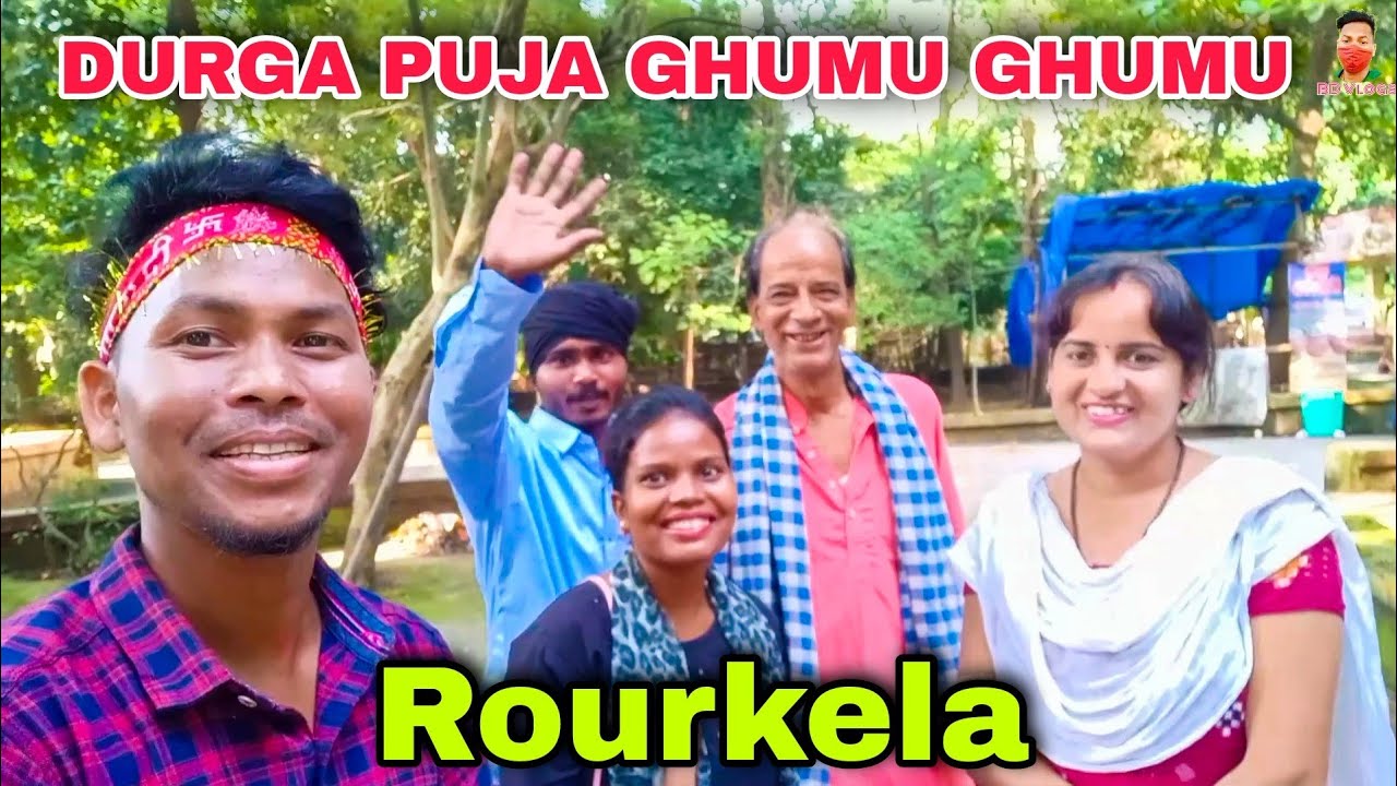 Durga Puja Rourkela Ghumu Ghumu //Sadri Vlog
