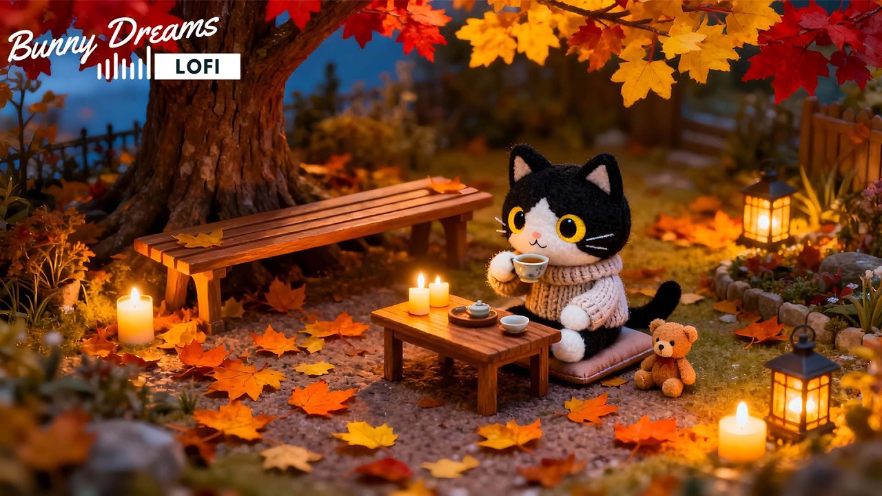 1 Hour Soft Lofi Cat 🎧 Relaxing Gentle Beats for Deep Work, Healing, Chill &  Study