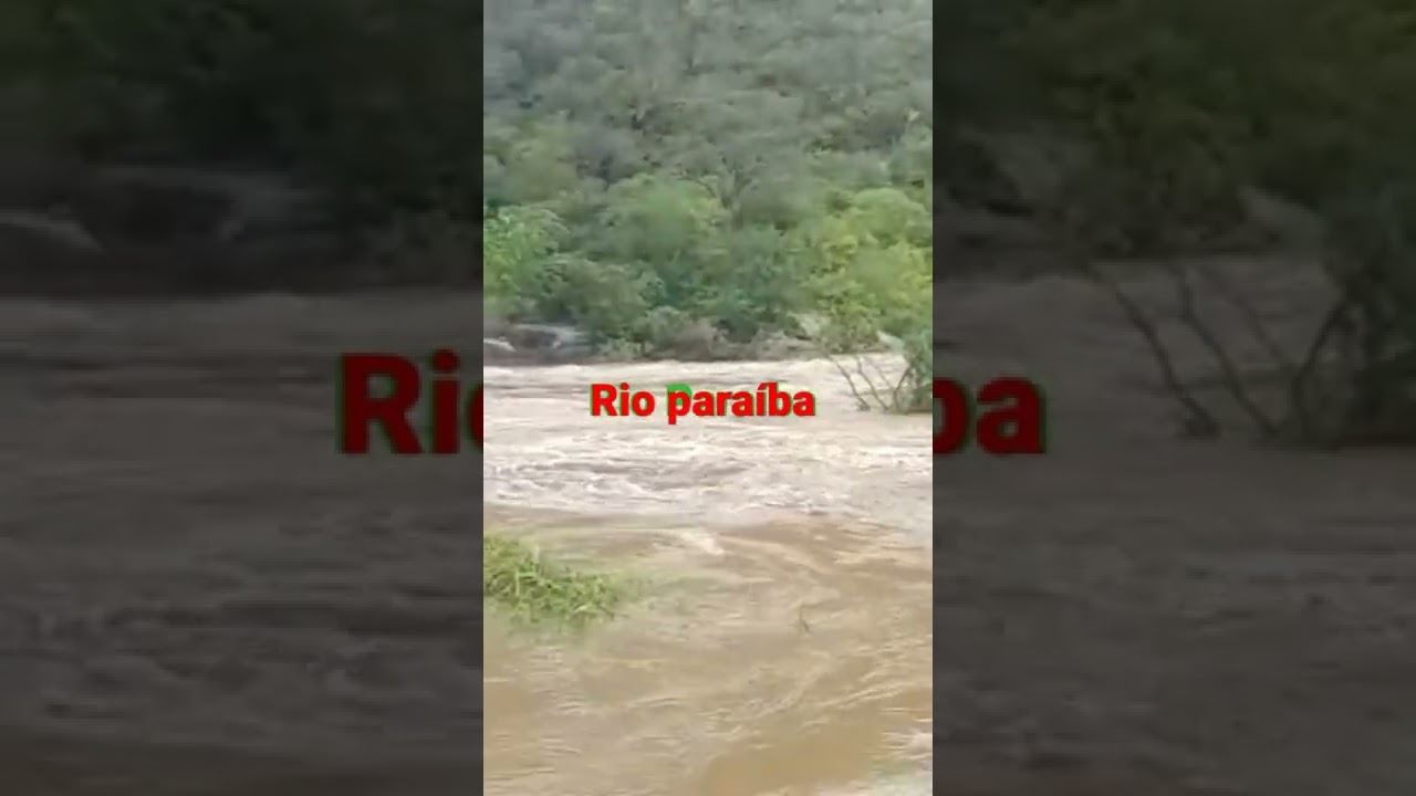 #enchente # muita &aacute;gua #rio para&iacute;ba