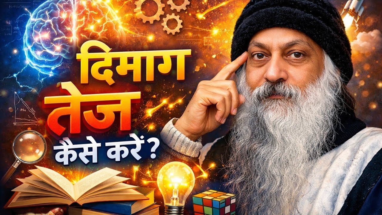 OSHO -दिमाग तेज कैसे करें || Osho on mind power #osho #motivation 