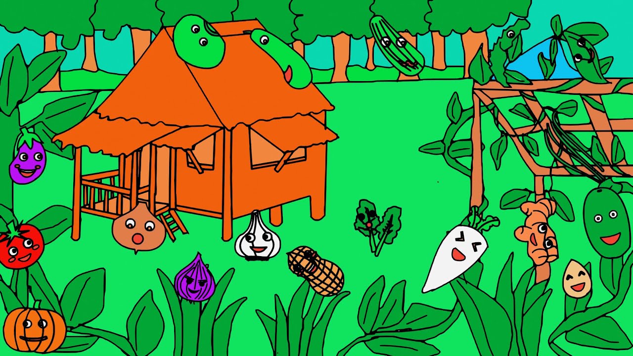 bahay kubo nursery rhyme
