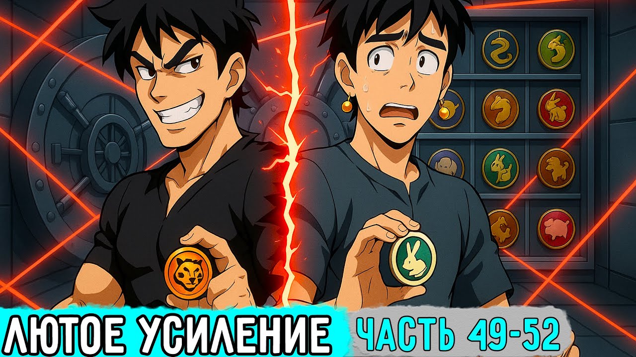 [Ключник #49-52] Усиление Талисманами Джеки Чана! | Озвучка Фанфика