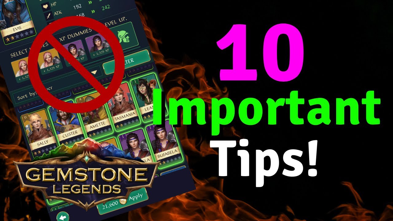 ✨10 Super Helpful Tips for Gemstone Legends✨