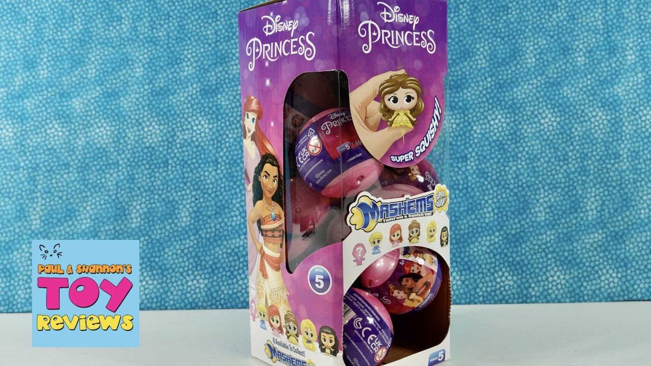 Распаковка капсульной фигурки Disney Princess Mashems Series 5 | PSToyReviews