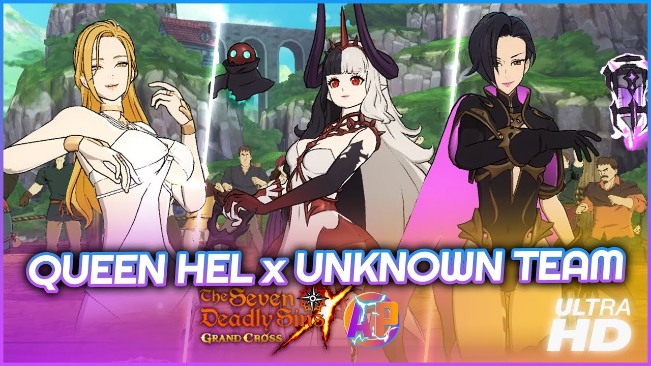 Queen Hel x Unknown Team (Seven Deadly Sins: Grand Cross)