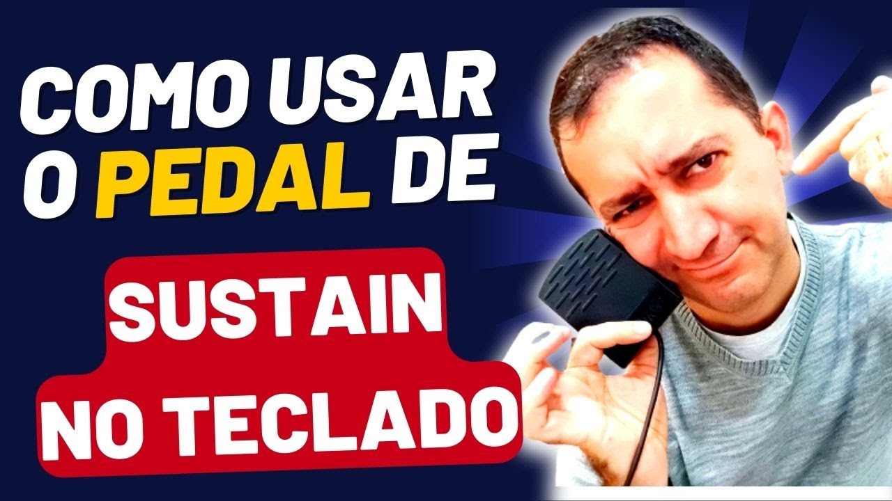 COMO USAR O PEDAL DE SUSTAIN NO TECLADO NA PRÁTICA!