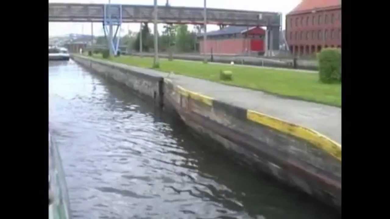Fahrt mit dem Donaudampfschiff Schönbrunn · Teil II  /3 (Kachletschleuse) · 03. Mai 2008 · SD