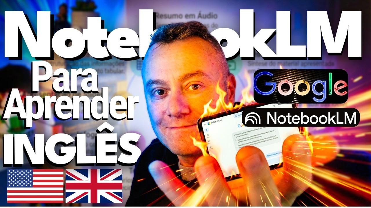 Como usar o NotebookLM para aprender qualquer coisa (Exemplo prático com inglês)
