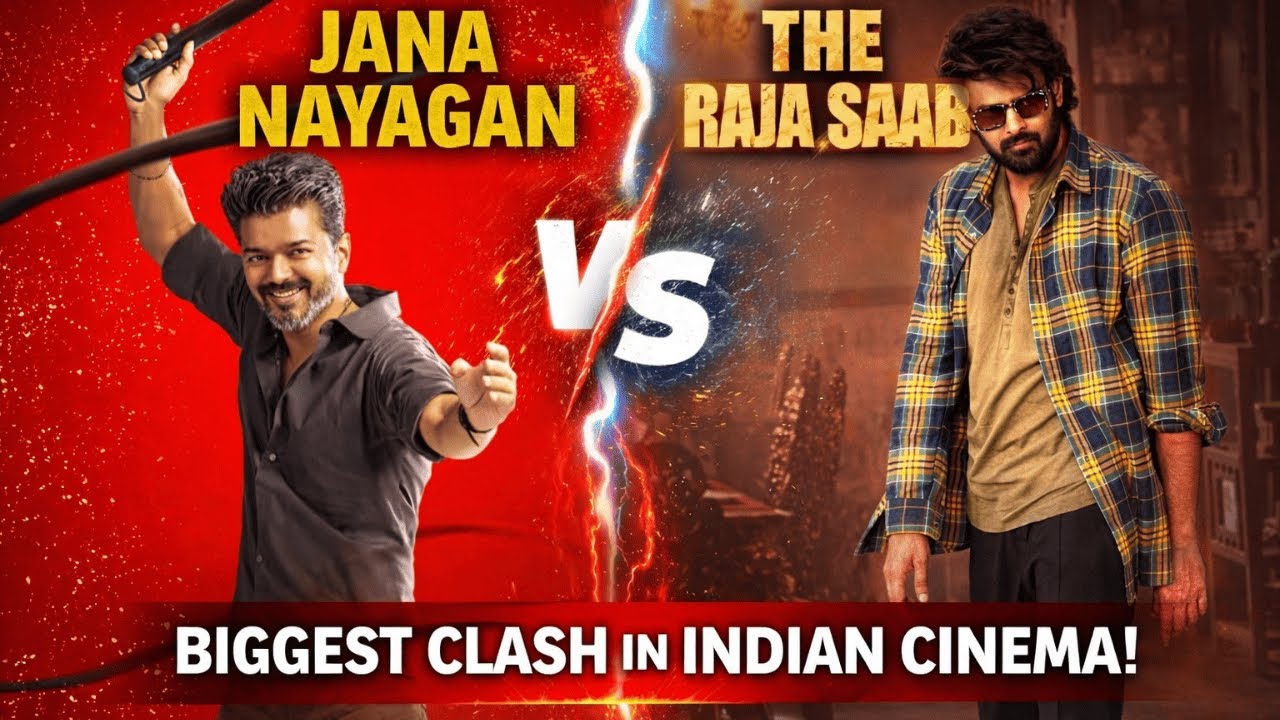 Jana Nayagan vs The Raja Saab | 2026 Ka Sabse Bada Box Office War | Vijay vs Prabhas🔥🔥