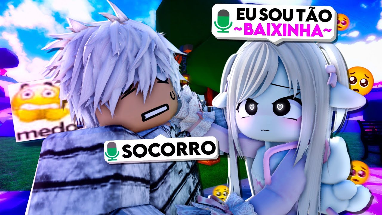 Minha Amiga Fingindo ser Pick Me Girl Pra Irritar Pessoas no Chat de Voz do Roblox KKKKKKKK