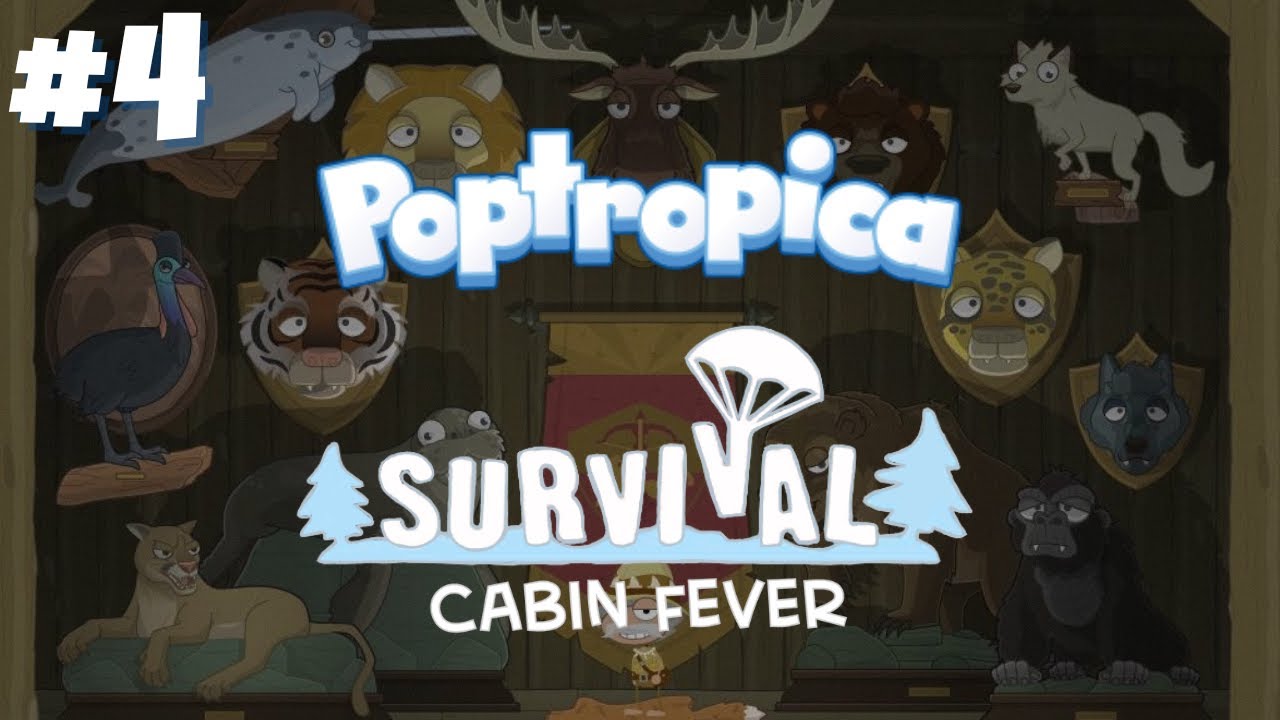 Poptropica: Survival Island Pt. 4 Cabin Fever