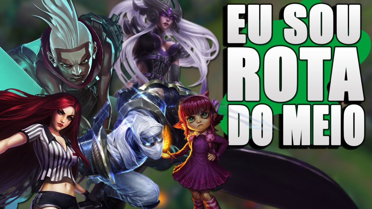 EU SOU ROTA DO MEIO ♪♪ | Maroon 5 - Moves Like Jagger PARÓDIA LEAGUE OF LEGENDS