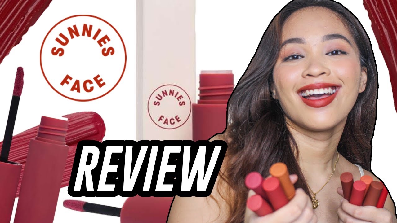 Sunnies Face Lip Dip Review + Swatch Party | Booya