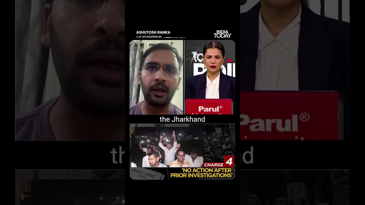 Ashutosh Ranka Says BJP Is 'Obsessed' With CJP Amid Jharkhand Student Protest Row #cjp #jharkhand