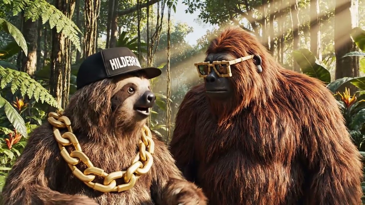 Hildebrando and Big Foot telling jokes part3