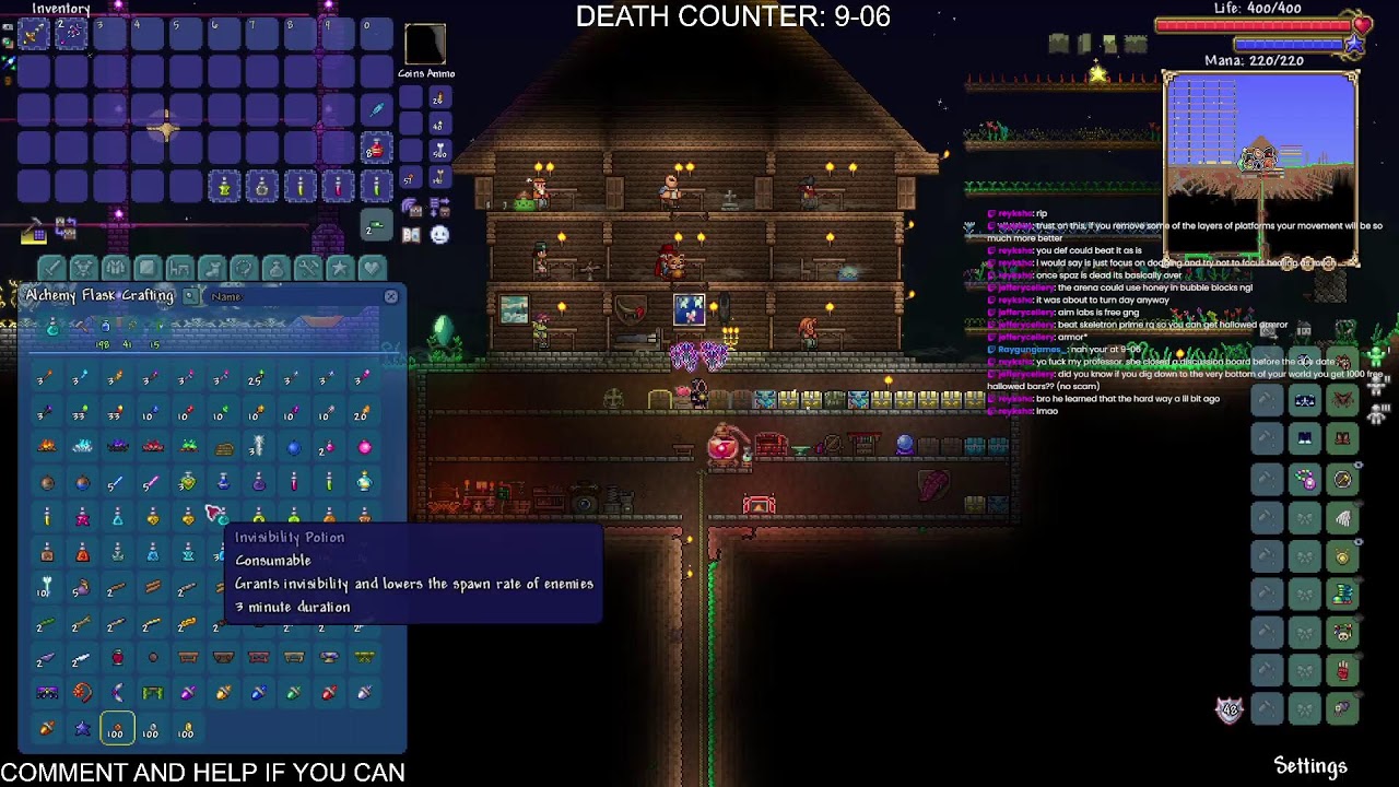🟥TERRARIA MEDIUMCORE + MASTER 🟥 MECH BOSSES🟥 !HELP !COMMENT !DISCORD 🟥
