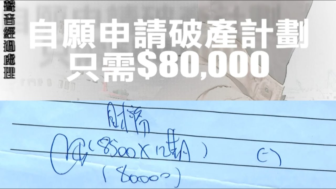 東張西望｜苦主被騙參加「自願申請破產計劃」 只需付8萬費用「不用償還其他債務」？｜俞可程｜破產｜財務公司｜會計師樓