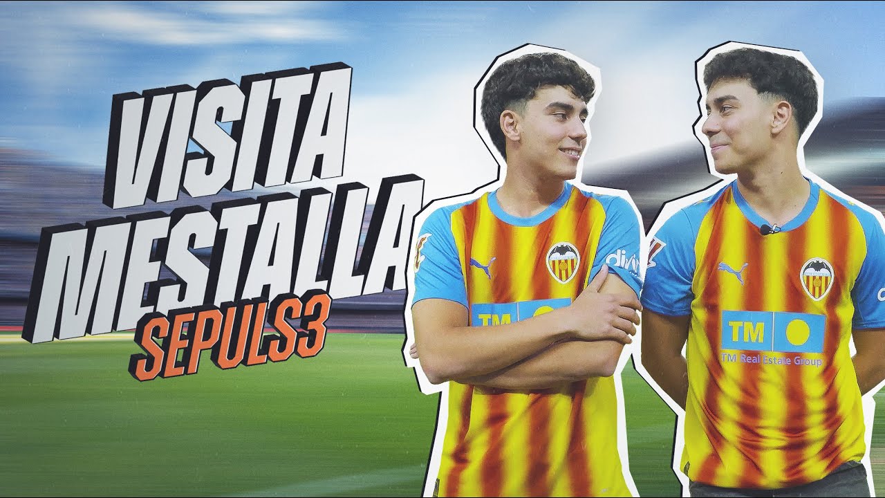 Nadie mejor que @Sepuls  para inaugurar ‘Creators at Mestalla’ 📲| VALENCIA CF