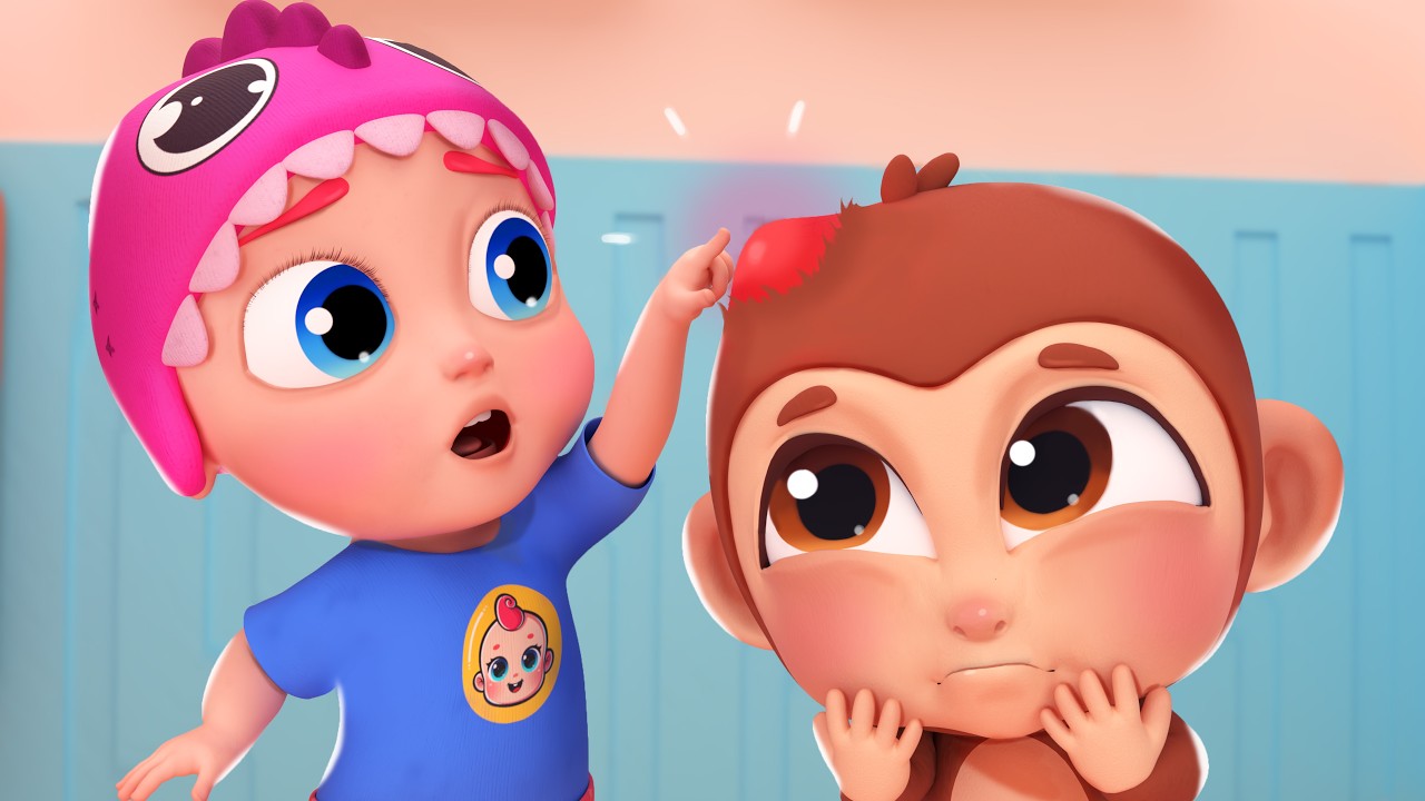 Five Little Monkeys Jumping On The Bed 🐵 | Funny Bunny -  Kids Songs🌟