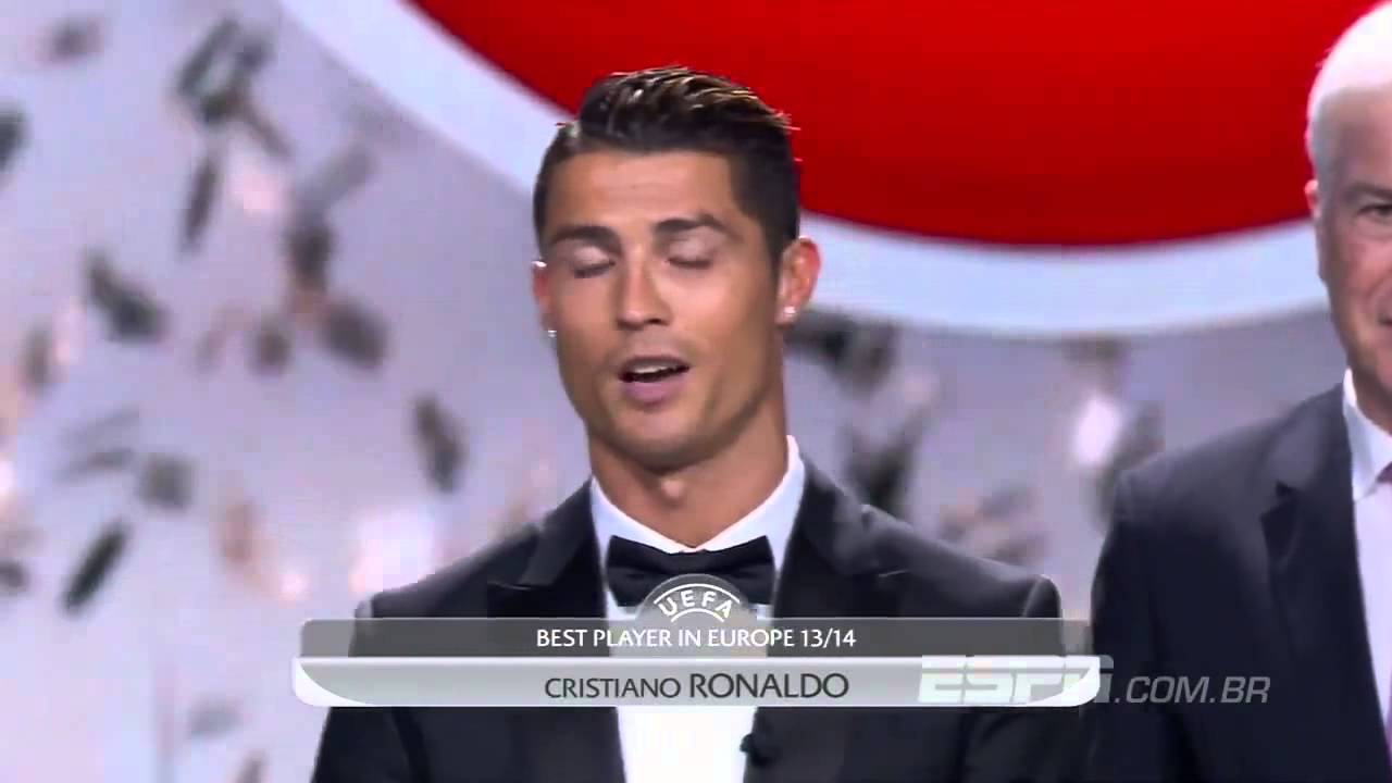 Cristiano Ronaldo Winner of UEFA Best Player Award 2013/14