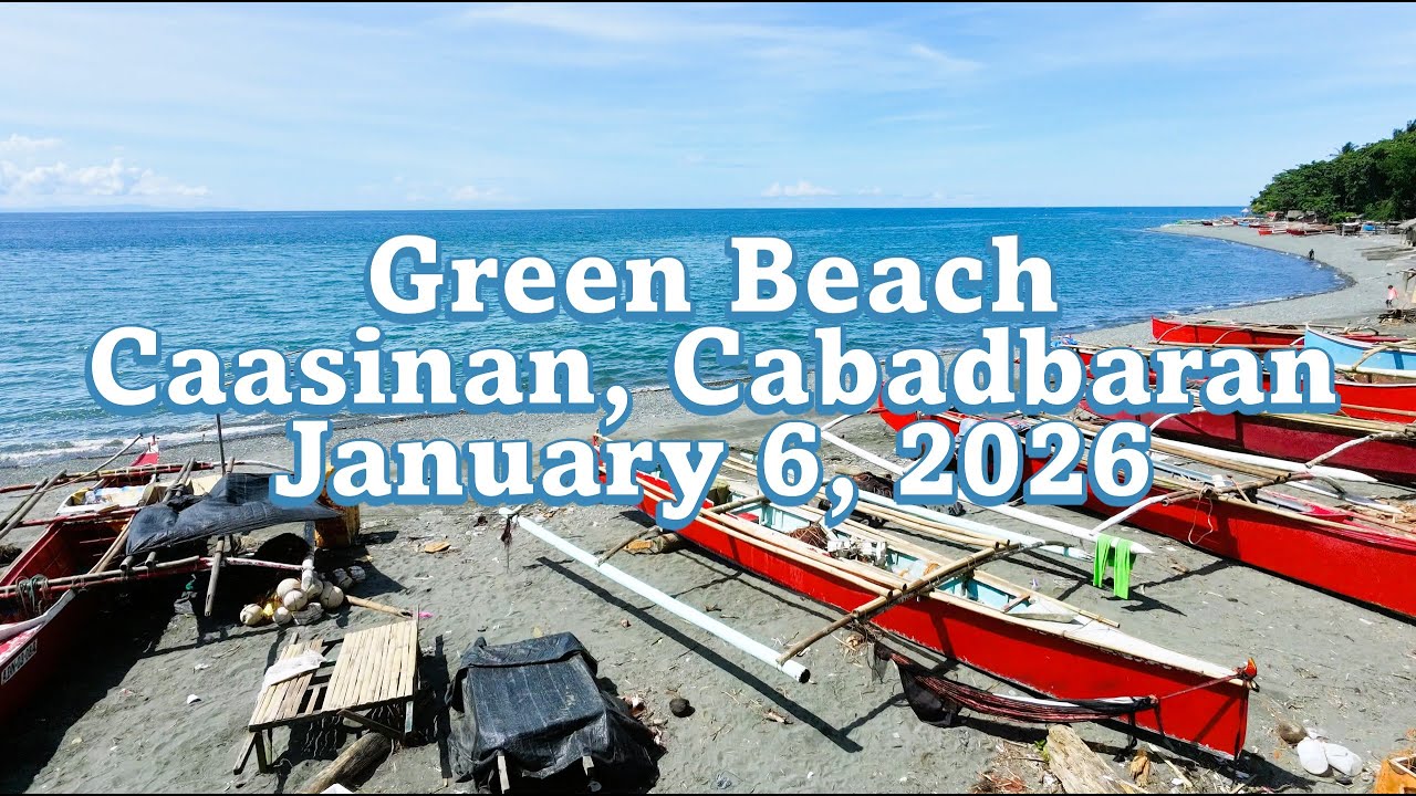 Green Beach, Caasinan, Cabadbaran