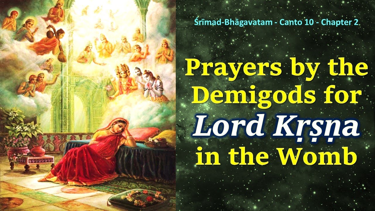 SB 10.2 Prayers by the Demigods for Lord Krishna in the Womb |Srimad Bhagavatam| Canto 10 |Chapter 2