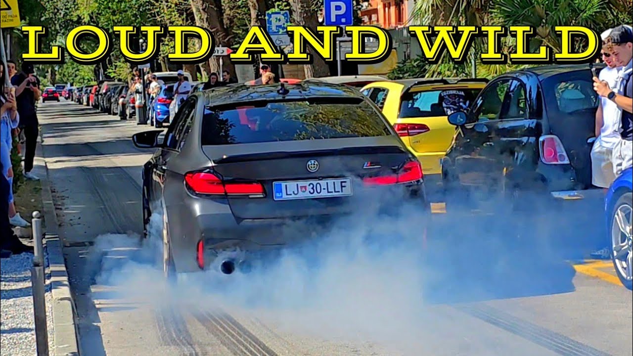 CRAZY BURNOUTS 🔥 & ACCELERATION  - CRIIKVENICA CAR SHOW  2026