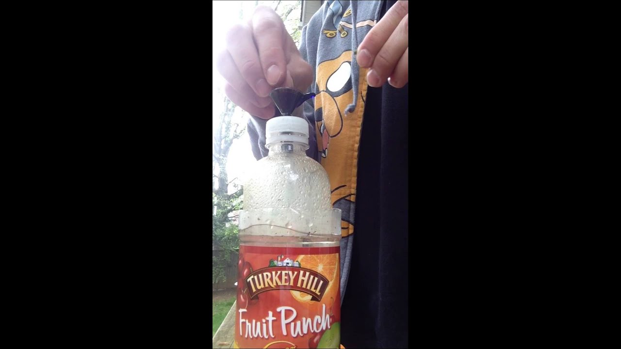 How to take a Gravity Bong Chop (Weed and Tobacco)