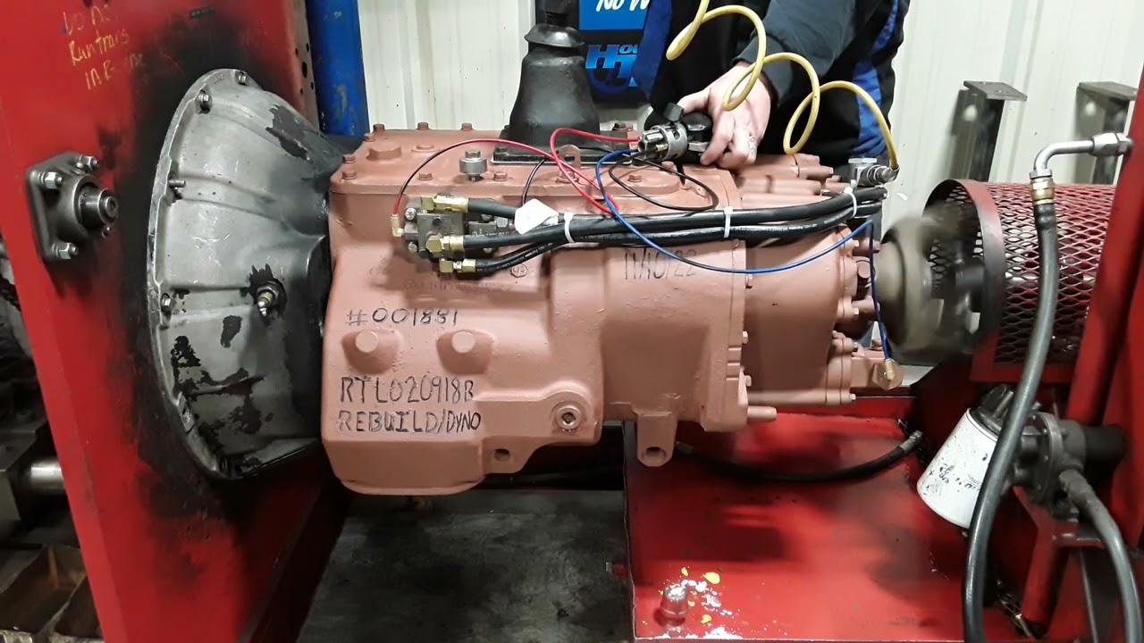 #001881 Rebuilt RTLO20918B dyno test