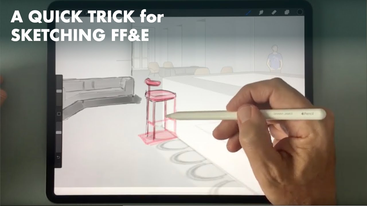 Импортируйте и преобразуйте 2D-план в эскиз мебели в 3D