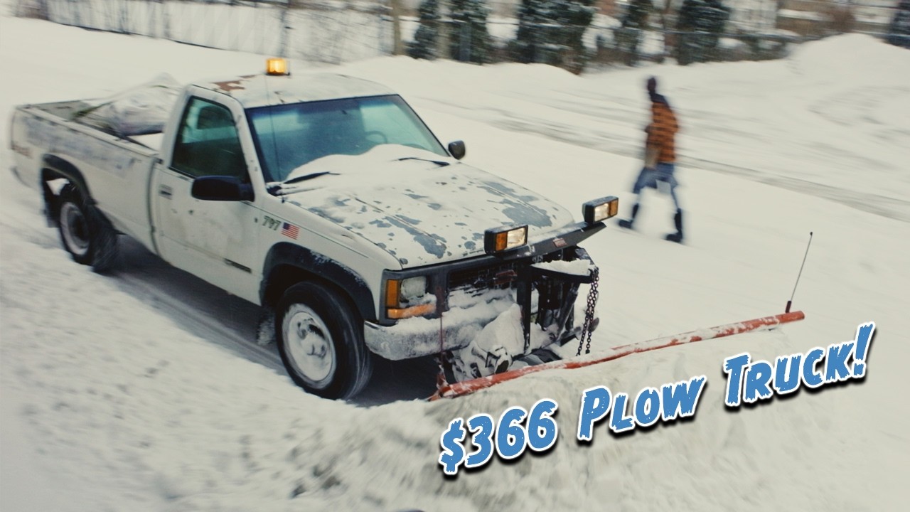 Cheapest Plow Truck in America! Can it keep up?