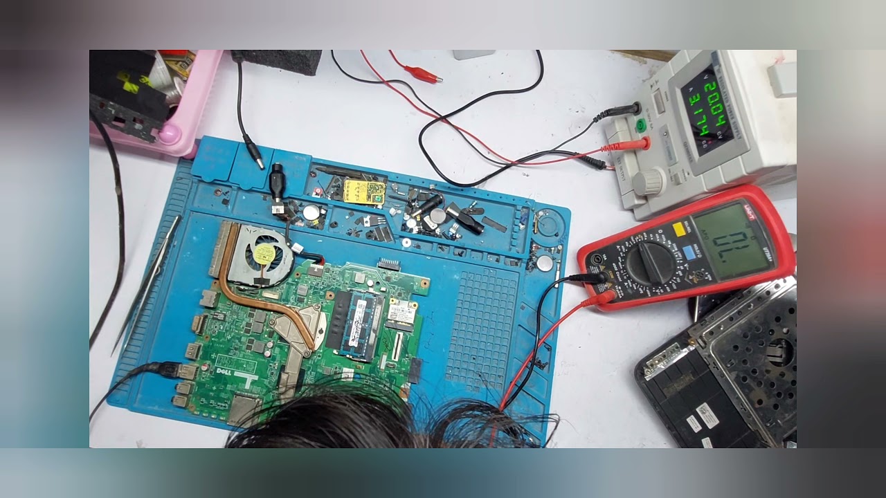 dell 10263-1 uma laptop motherboard  no display  solve problem somple trick