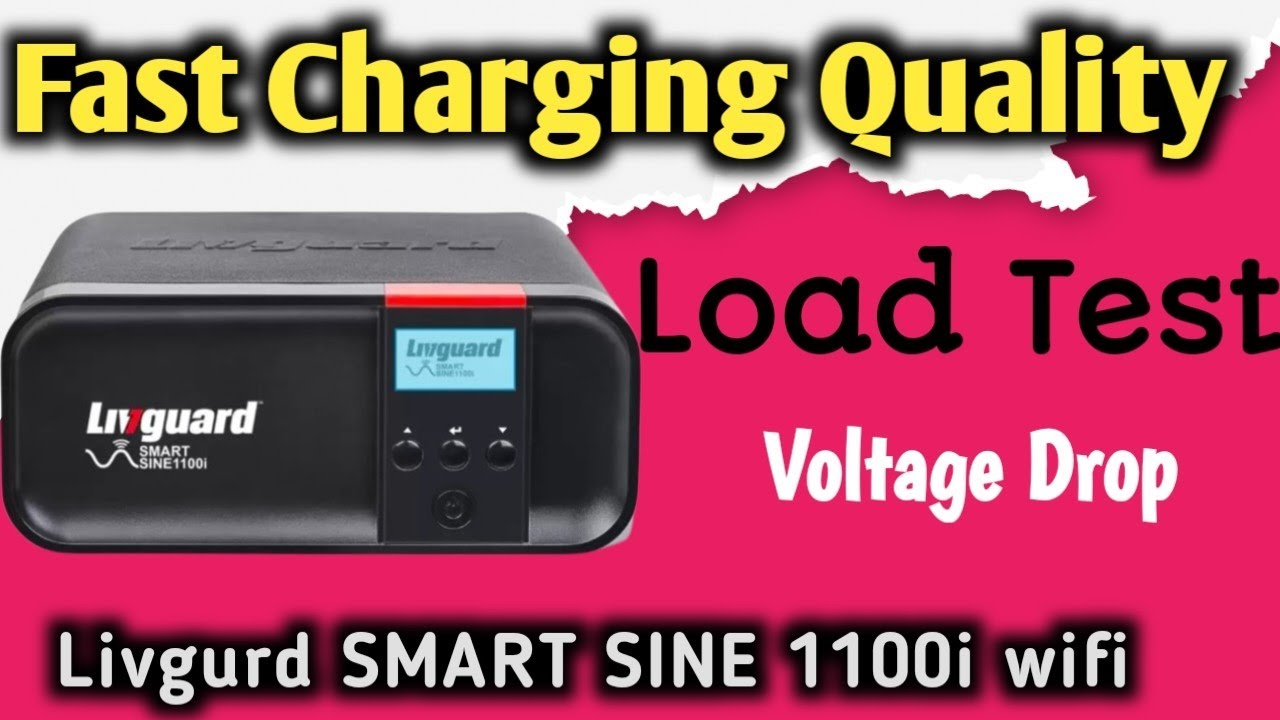 fast charging inverter | livguard inverter smart sine 1100i load test | livguard sine wave inverter