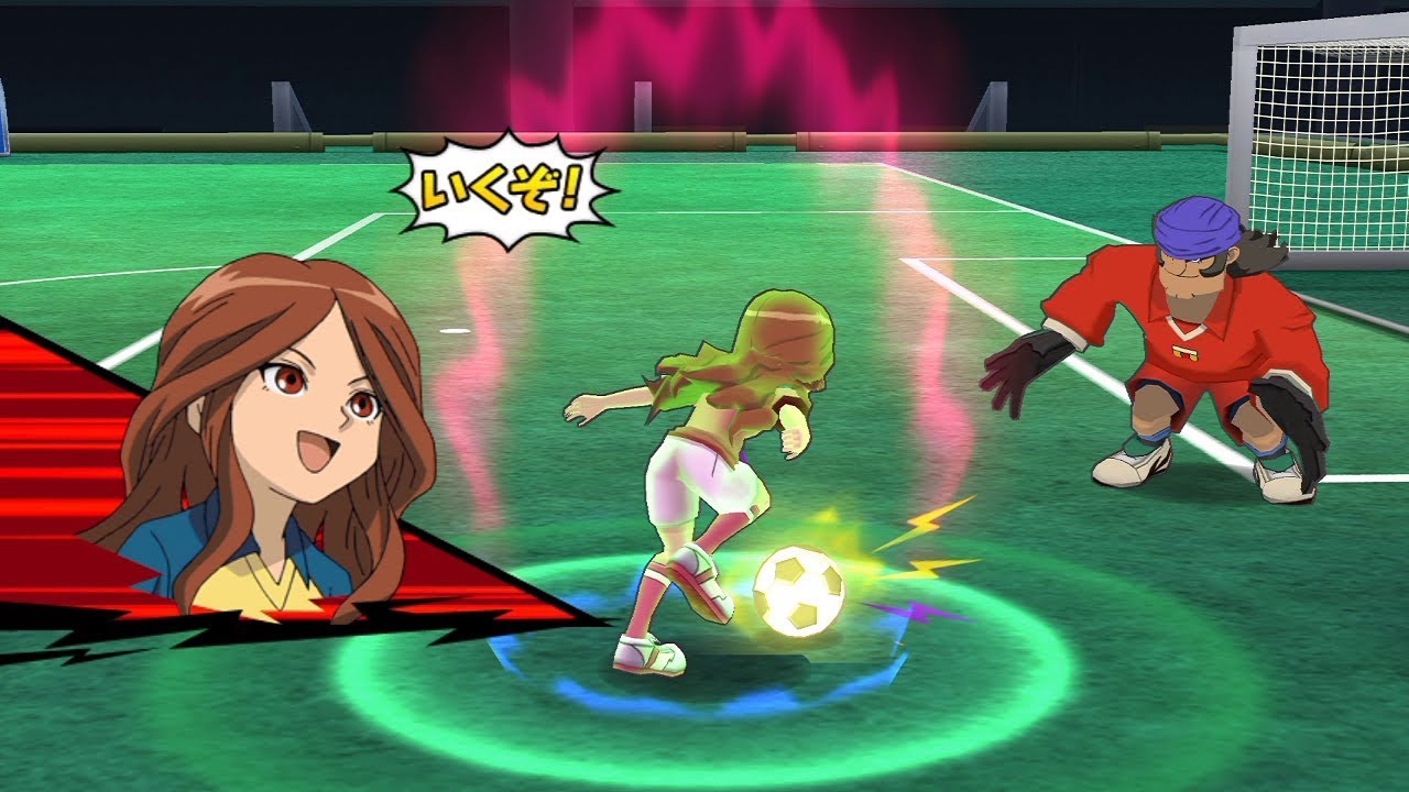 Inazuma Eleven Go Strikers 2013! Inazuma Girls Vs Orpheus Wii 1080p (Dolphin/Gameplay)